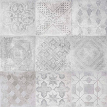 Concrete patchwork mix 20x20x1,05 random white grey
