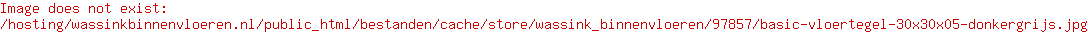 Basic vloertegel 30x30x0,5 Donkergrijs