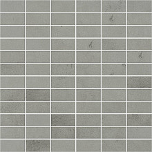 Concrete Tech 30x30x1,05 grey mosaico lappato