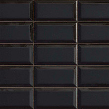 Concrete wall 7,5x15x0,8 diamond black glossy