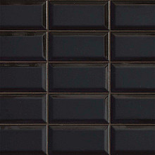 Concrete wall 7,5x15x0,8 diamond black glossy