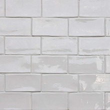 Concrete wall 7,5x30x0,8 white glossy
