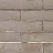 Concrete wall 7,5x30x0,8 clay glossy