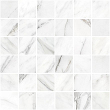 Miss marble 30x30x1,05 white satin mosaico