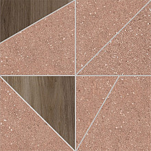 Grained 29x29x0,95 Rust Tangram