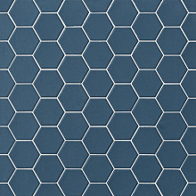 Hexa 31,6x31,6x0,4 Aegean Blue Mat