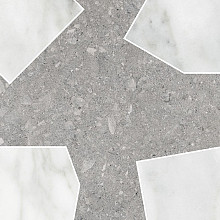 Vicentina 29x29x1 Cross Dark Mix