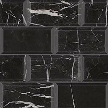 Athena 30,7x30,7x1 Negro Marquina Pul