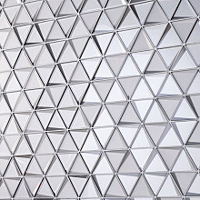 Effect 26x31x0,8 Triangle Silver