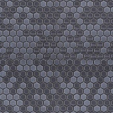 Glaze 29,5x30x0,5 Mini Hexagon Grey