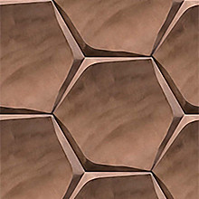 Gravity 22,5x26x2,5 Aluminium Dubai Copper