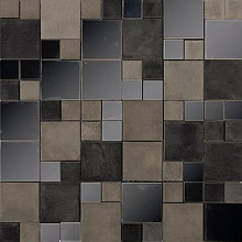 Metal 30,5x30,5x0,8 Acero Anthracite Mini 3D Cubes