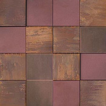 Metal 30x30x1,1 Bronze 3D Cubes