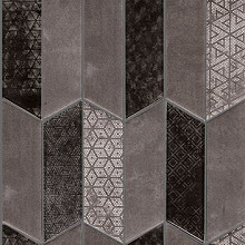 Rhomboid 29,8x29,8x0,8 Black