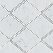 Victorian 20,5x24x0,8 Rhombus Carrara Aluminium