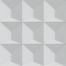 Faces 12,5x12,5x2,4 S3 Blanco