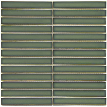 Sevilla 29,6x29,9x0,8 Forest Green Glossy Porcelain Glazed Finger