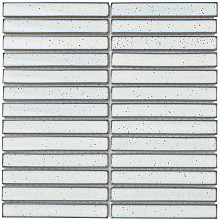 Sevilla 29,6x29,9x0,8 White with Blue speckle Glossy Porcelain Glazed Finger