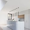 Sevilla 29,6x29,9x0,8 White with Blue speckle Glossy Porcelain Glazed Finger