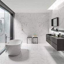 Carrara 45x120x1 Blanco Glossy Wall Tile